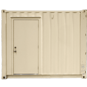 10Ft One Trip Shipping Container 3' Door