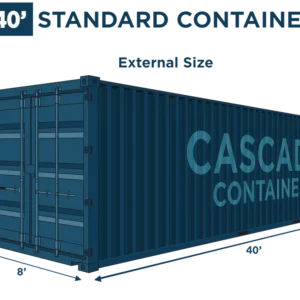 40Ft Standard "As Is" Shipping Container