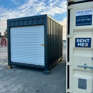 Refurbished 10Ft Shipping Container with Roll-Up Door